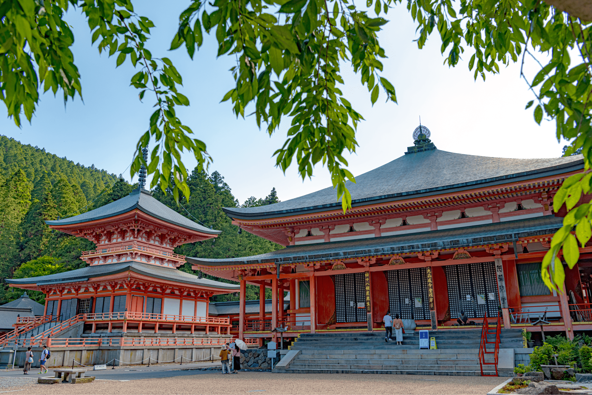 หนีความวุ่นวายจากเกียวโตไปภูเขา Hie ที่วัด Enryaku-ji มรดกโลกอายุ 1200 ปี